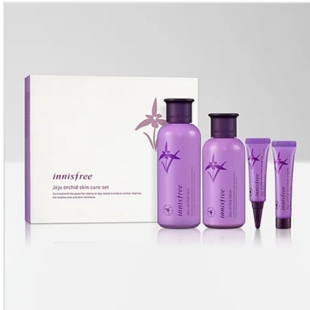 Innisfree Orchid Skincare Set K-Beauty🌸🌺🌸🌺